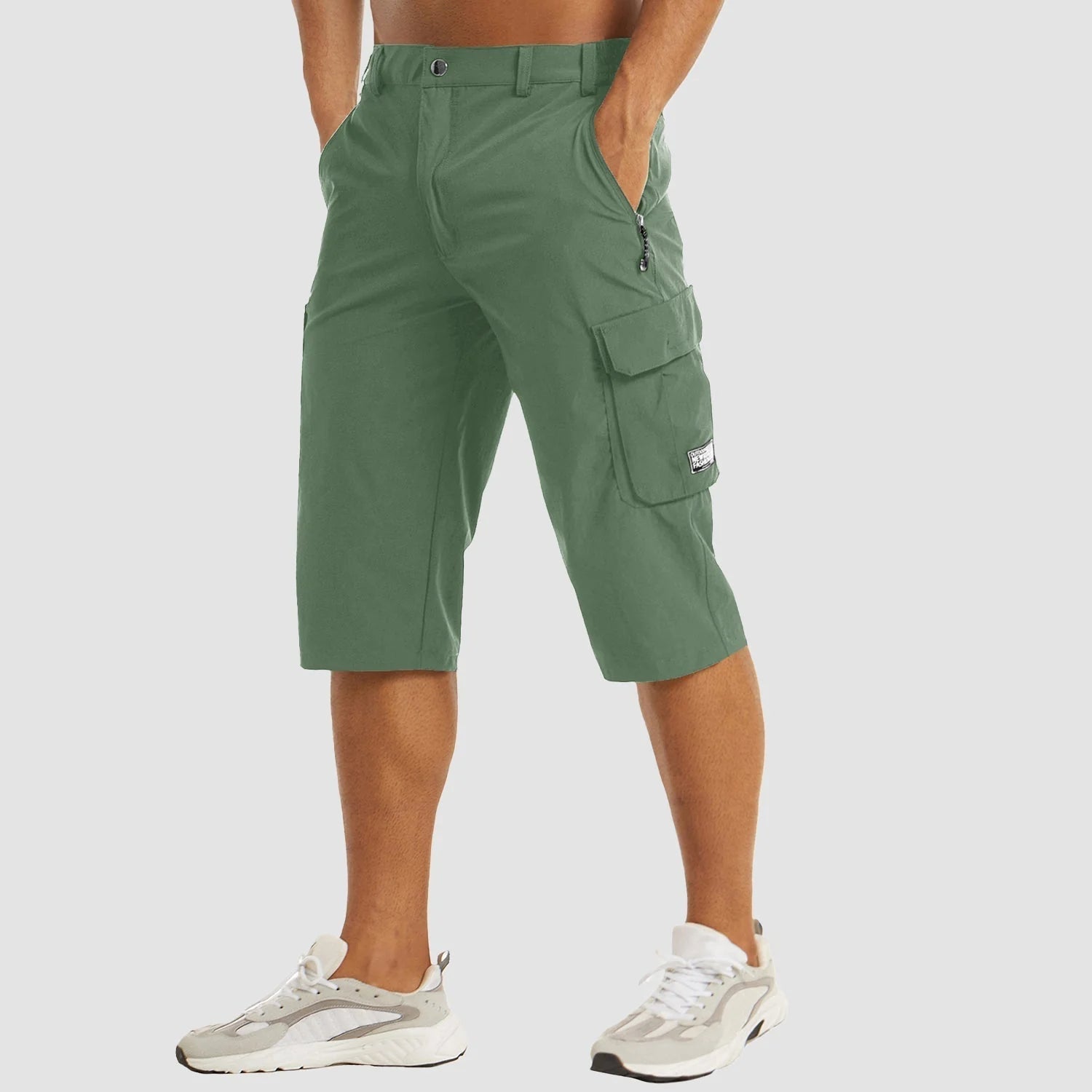 Shorts cargo hombre secado rápido