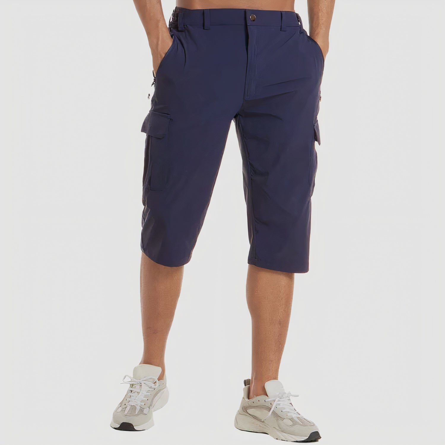 Shorts cargo hombre secado rápido