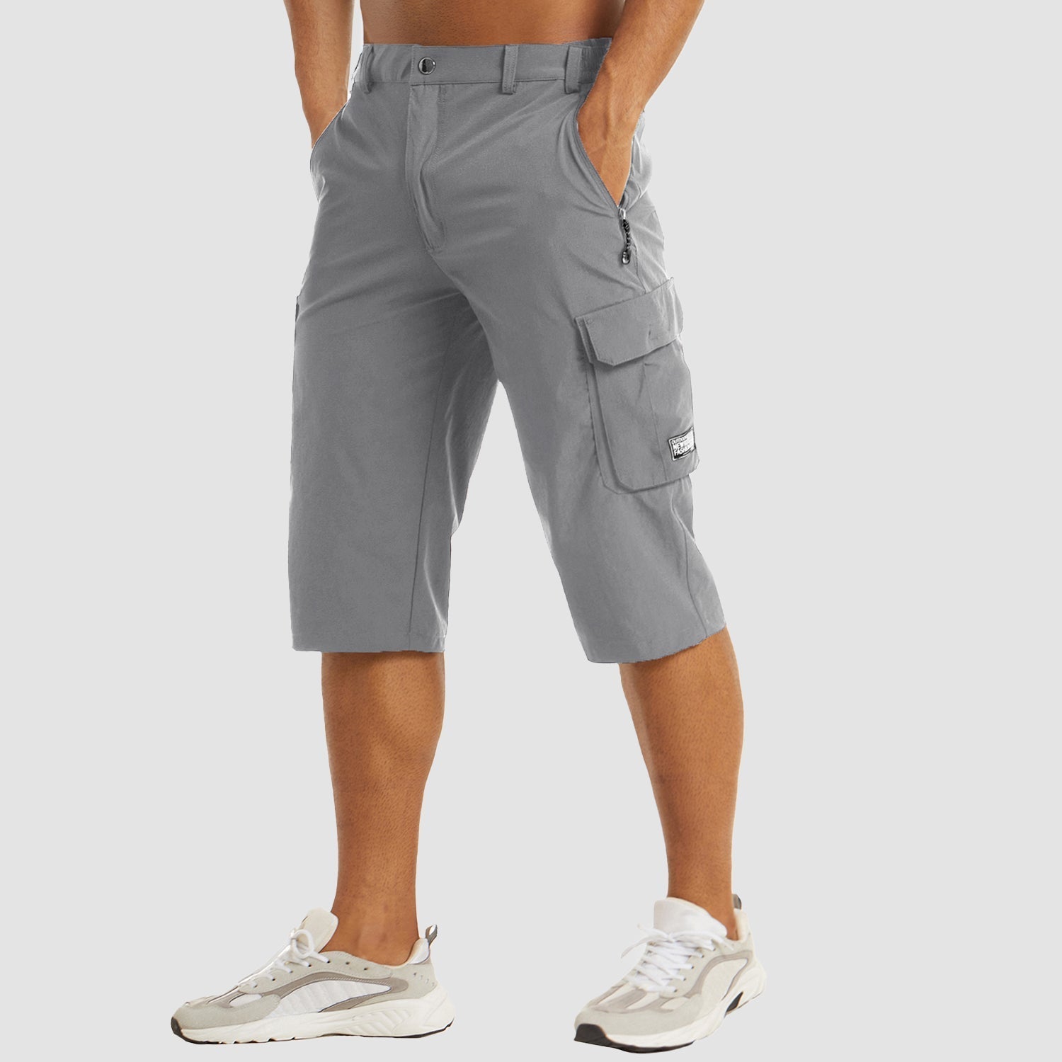 Shorts cargo hombre secado rápido