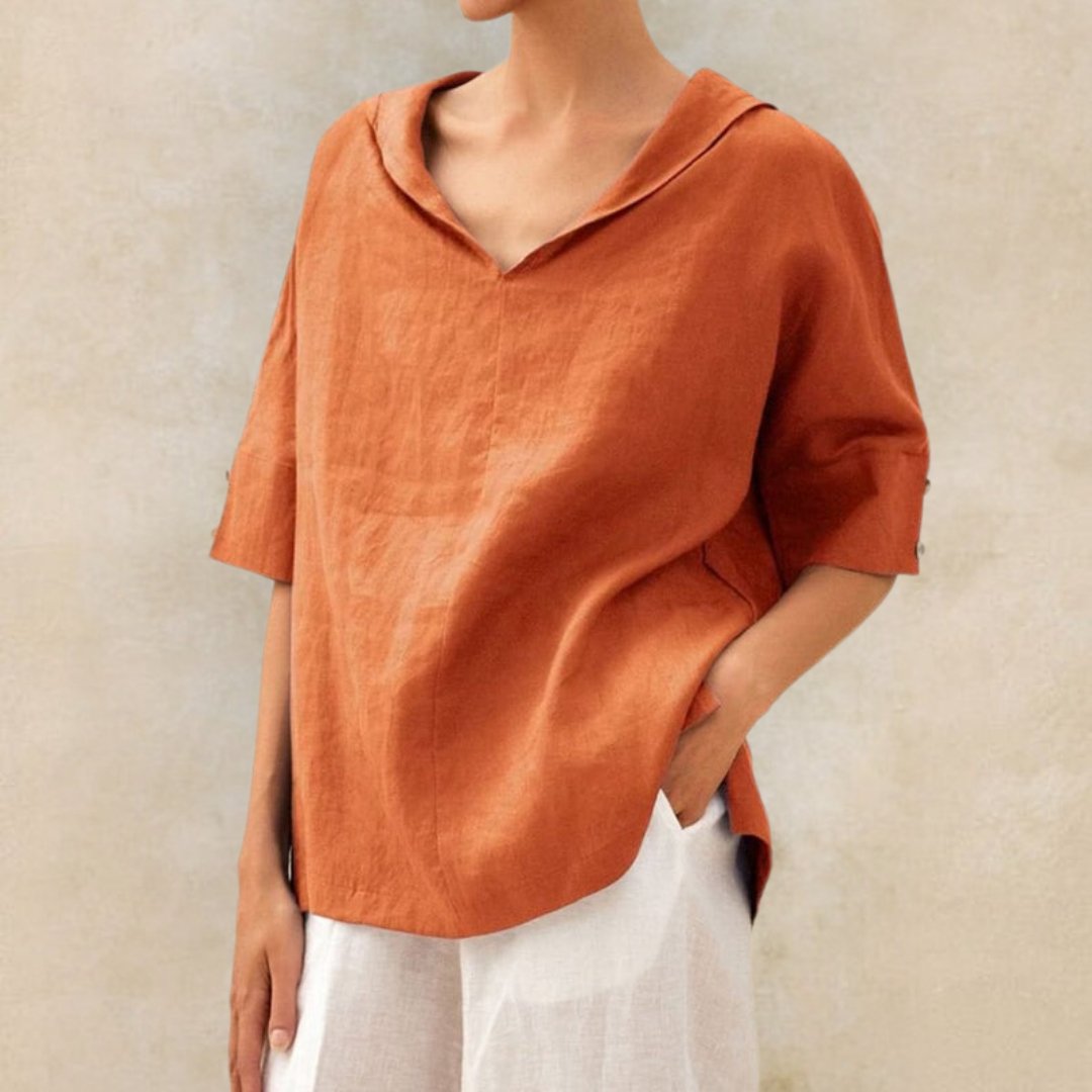 Blusa Mujer Casual Cuello V
