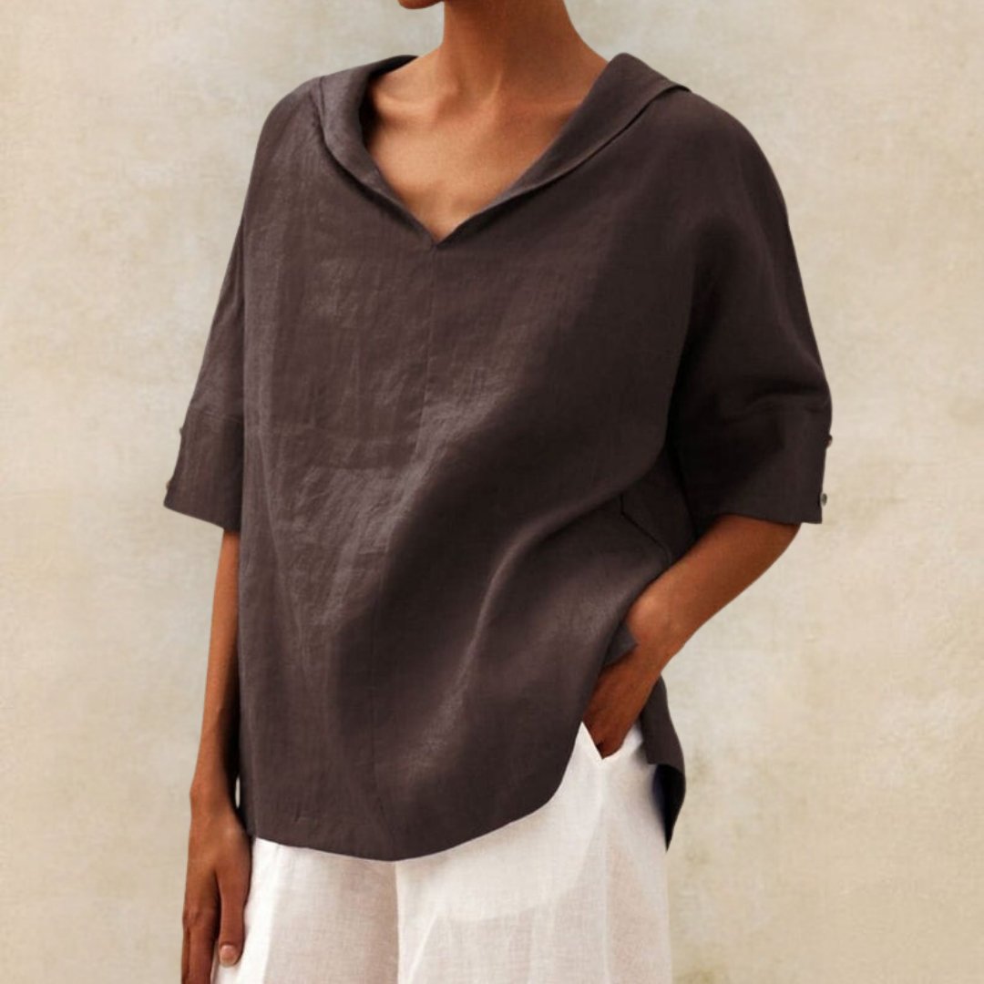 Blusa Mujer Casual Cuello V