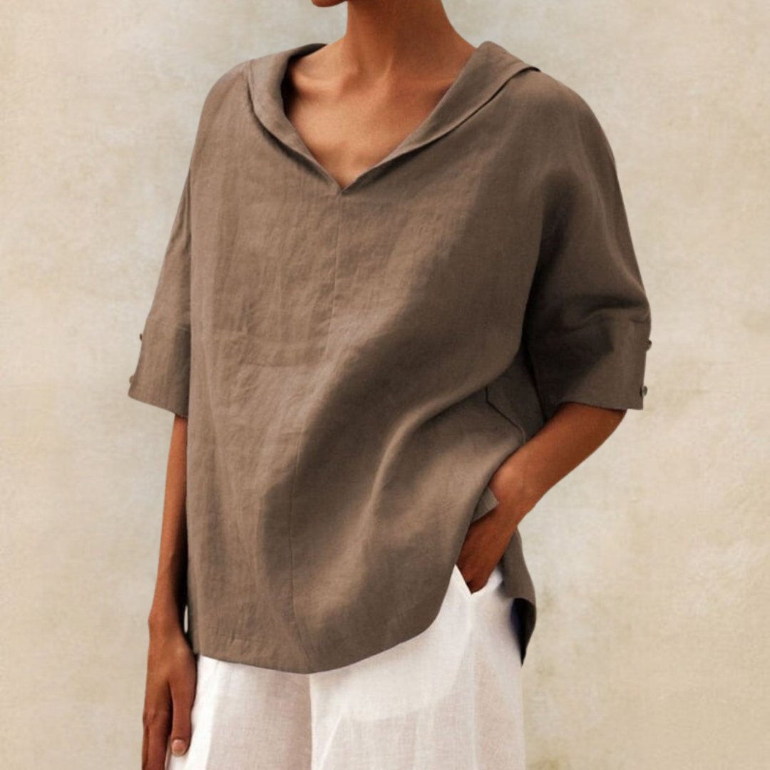 Blusa Mujer Casual Cuello V