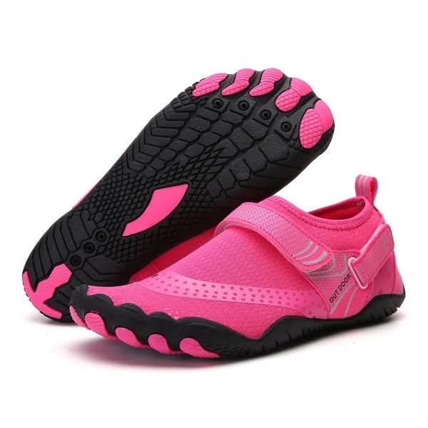 Chaussures d'eau unisexes - design de foulée pieds nus - chaussures pour plage et randonnée
