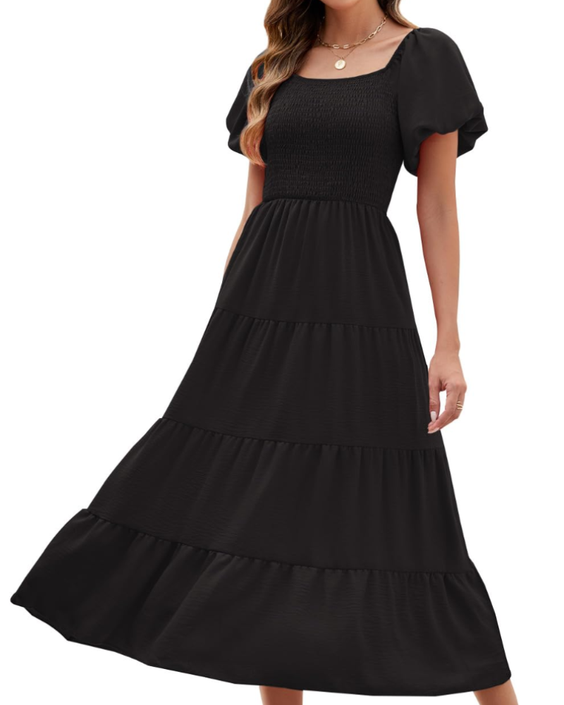 Vestido largo cruzado mujer | estilo sin mangas | corte fluido | verano | playa