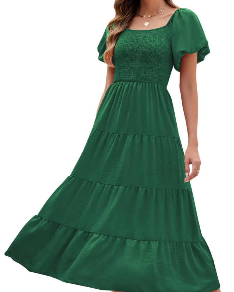 Vestido largo cruzado mujer | estilo sin mangas | corte fluido | verano | playa