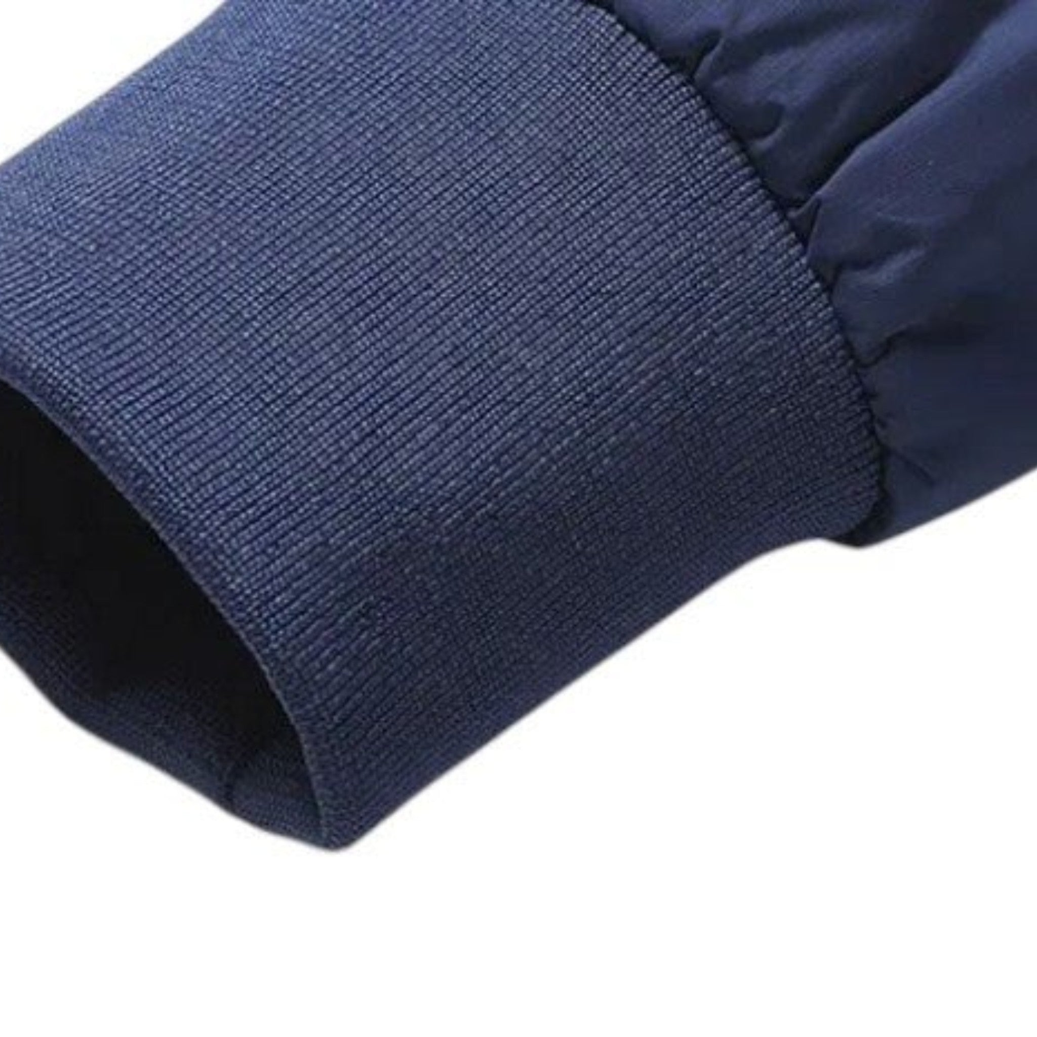 Chaqueta Bomber Ligera para Hombre con Cierre de Cremallera y Cuello Alto