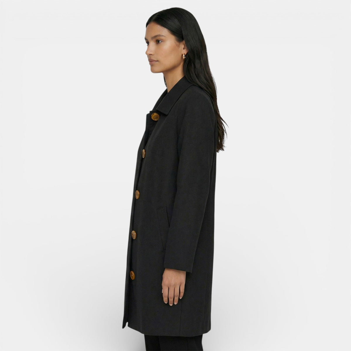 Gabardina de Mujer Midi con Corte Moderno y Diseño Ligero y Versátil
