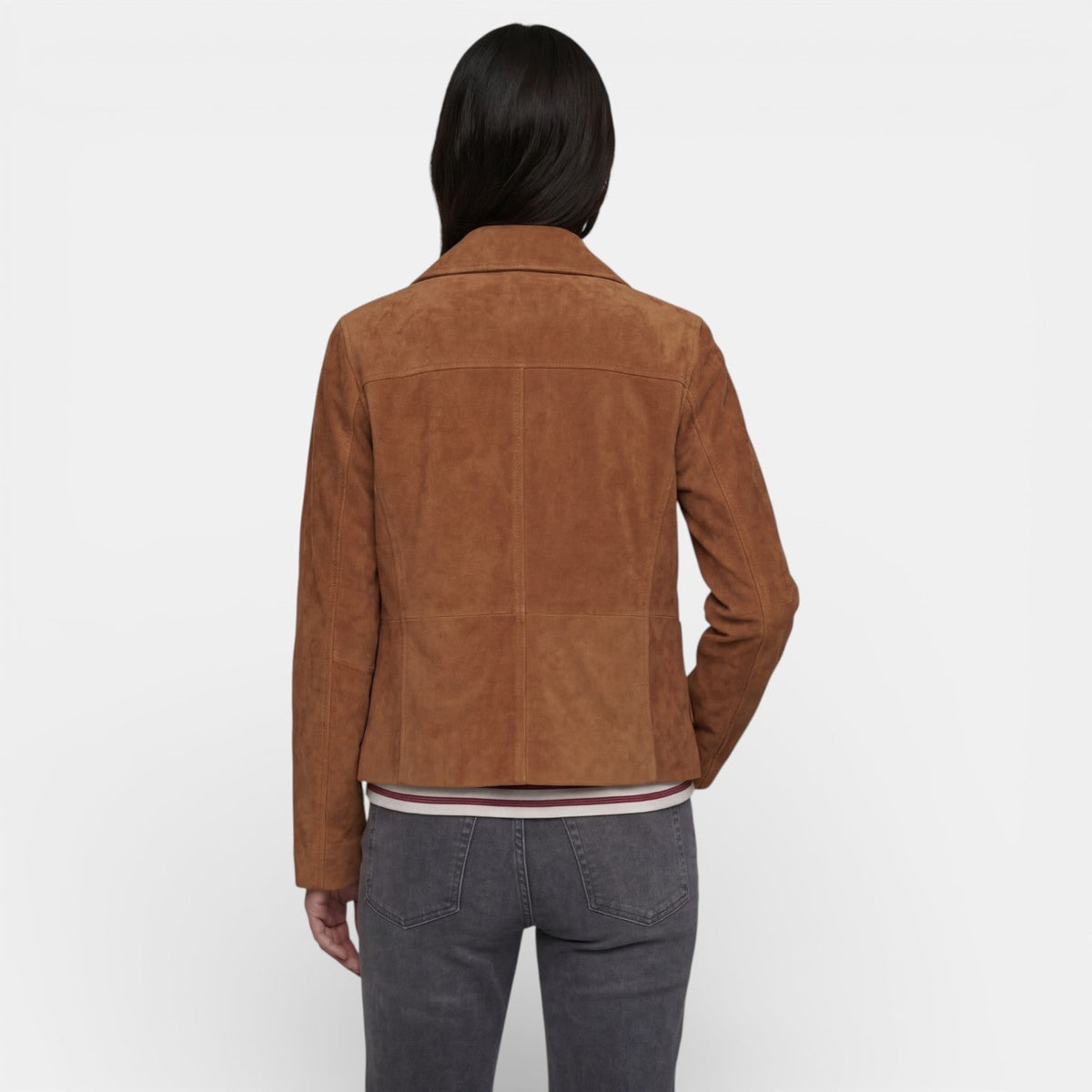 Chaqueta de Mujer con Diseño Ligero y Suave de Corte Versátil