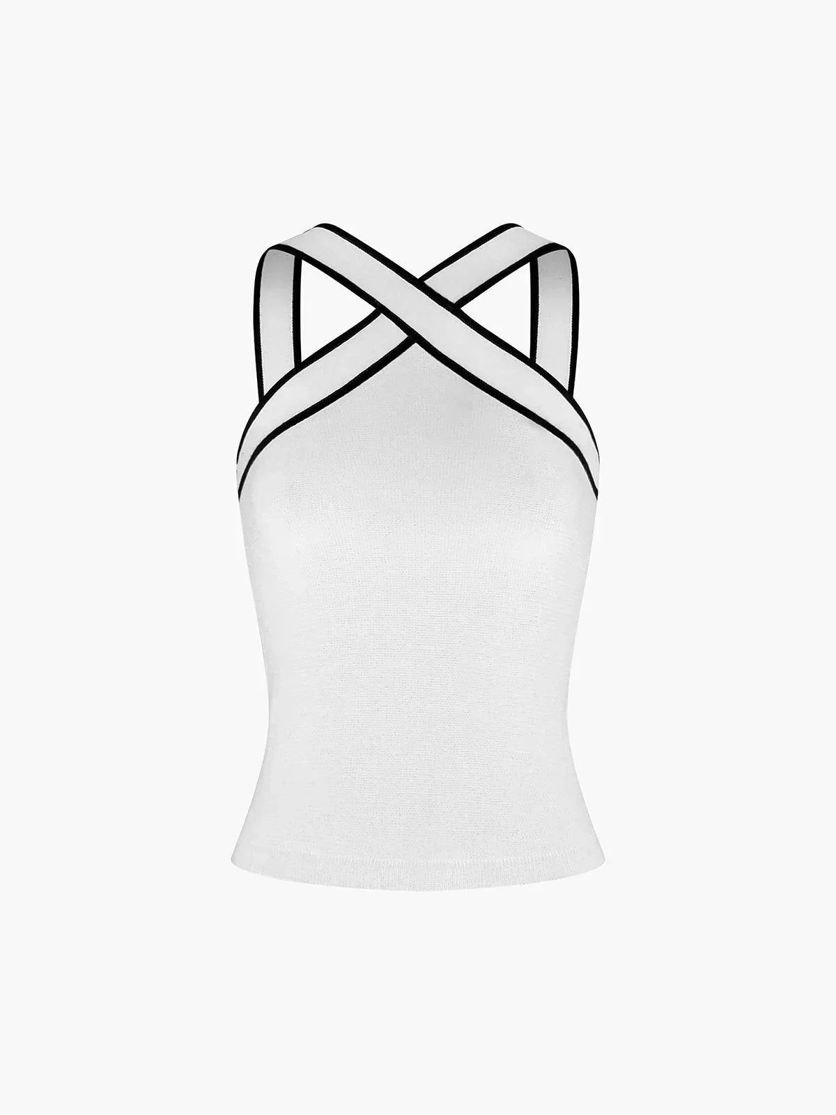 Top halter mujer | tirantes cruzados para uso diario