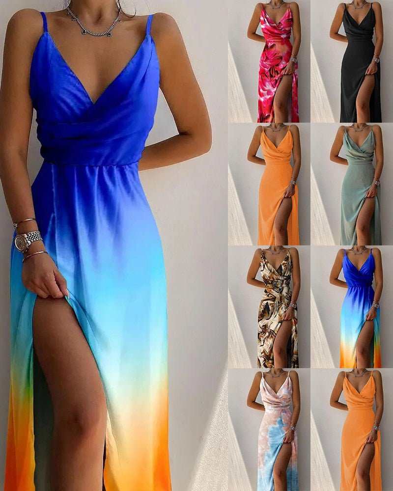 Vestido midi mujer | corte entallado | para ceremonias y eventos