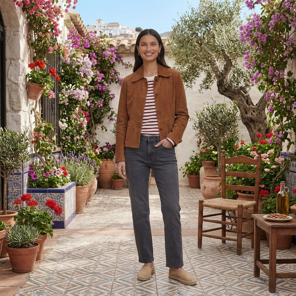 Chaqueta de Mujer con Diseño Ligero y Suave de Corte Versátil