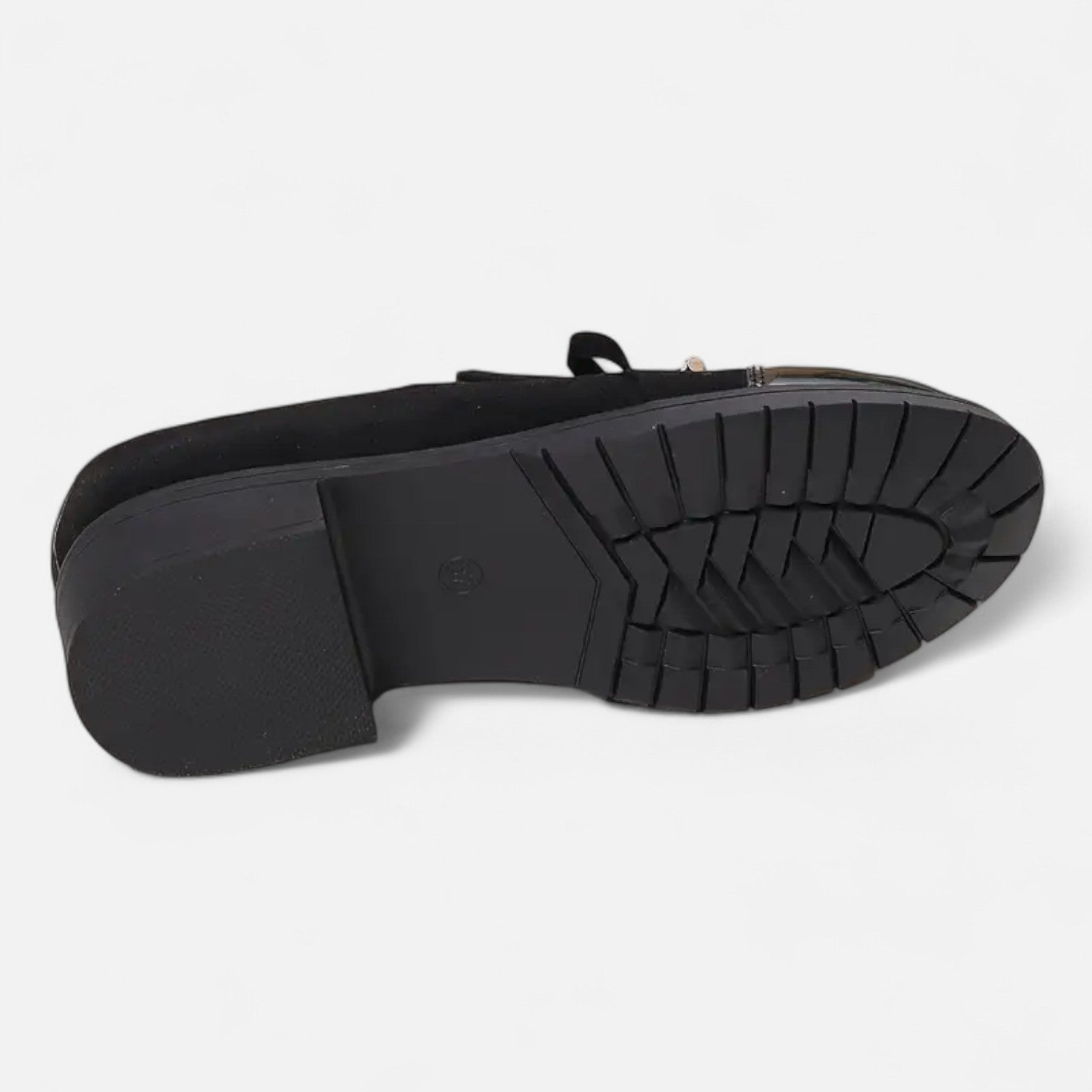 Mocasines Retro Lazo Mujer