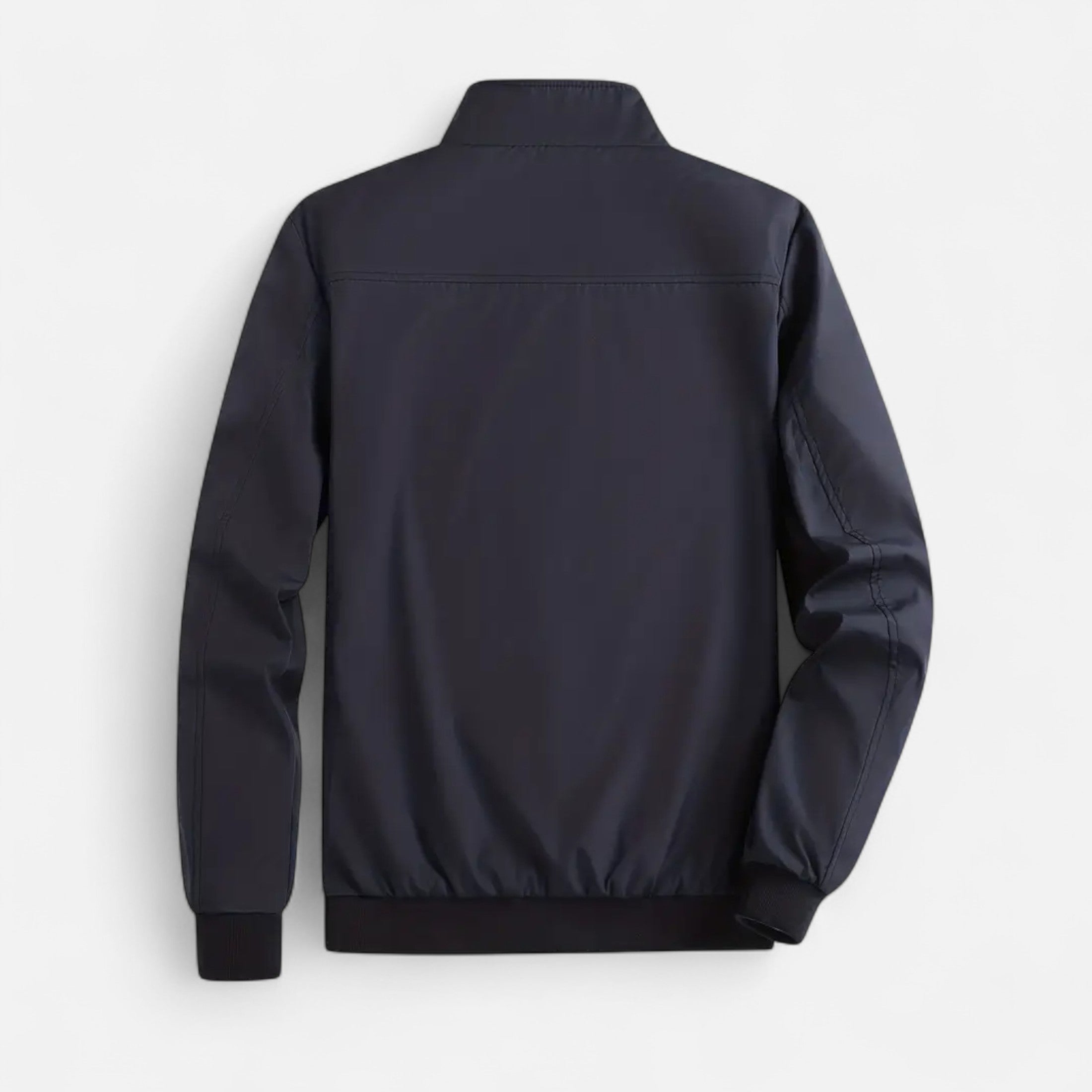 Chaqueta Ligera Hombre Cremallera Cuello Alto