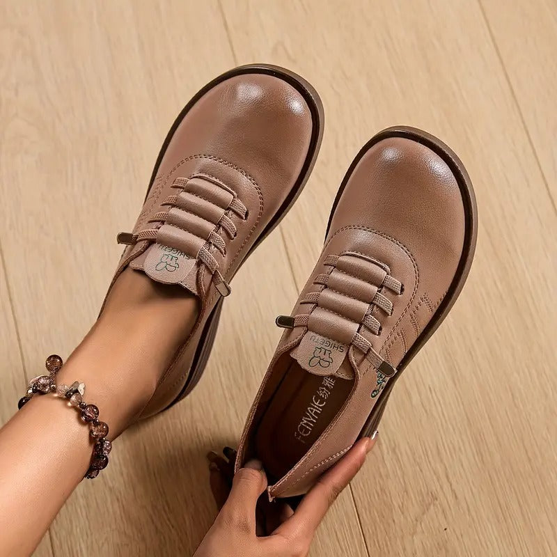 Chaussures sans lacets pour femme avec semelle intérieure anatomique et semelle antidérapante