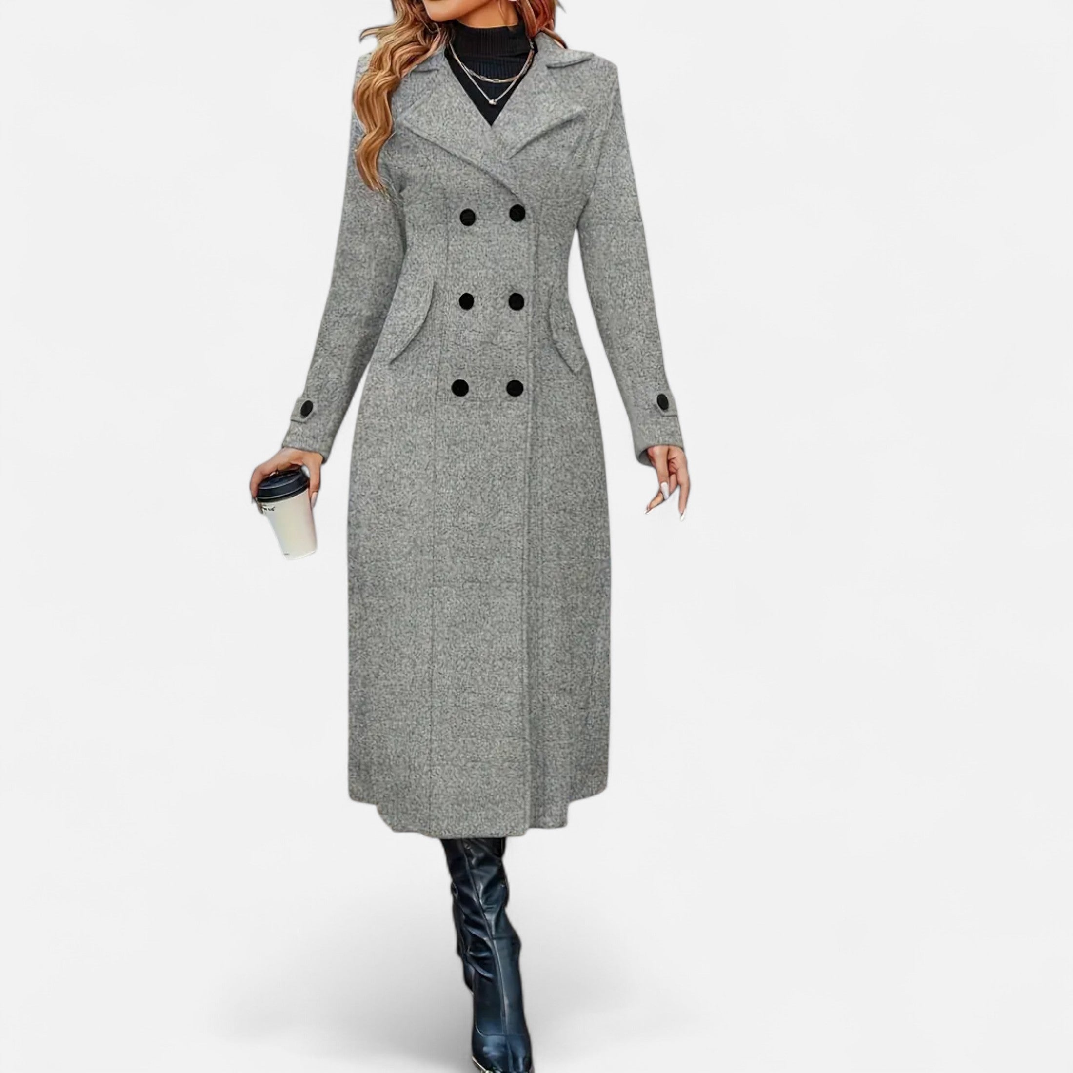 Abrigo Largo de Invierno para Mujer