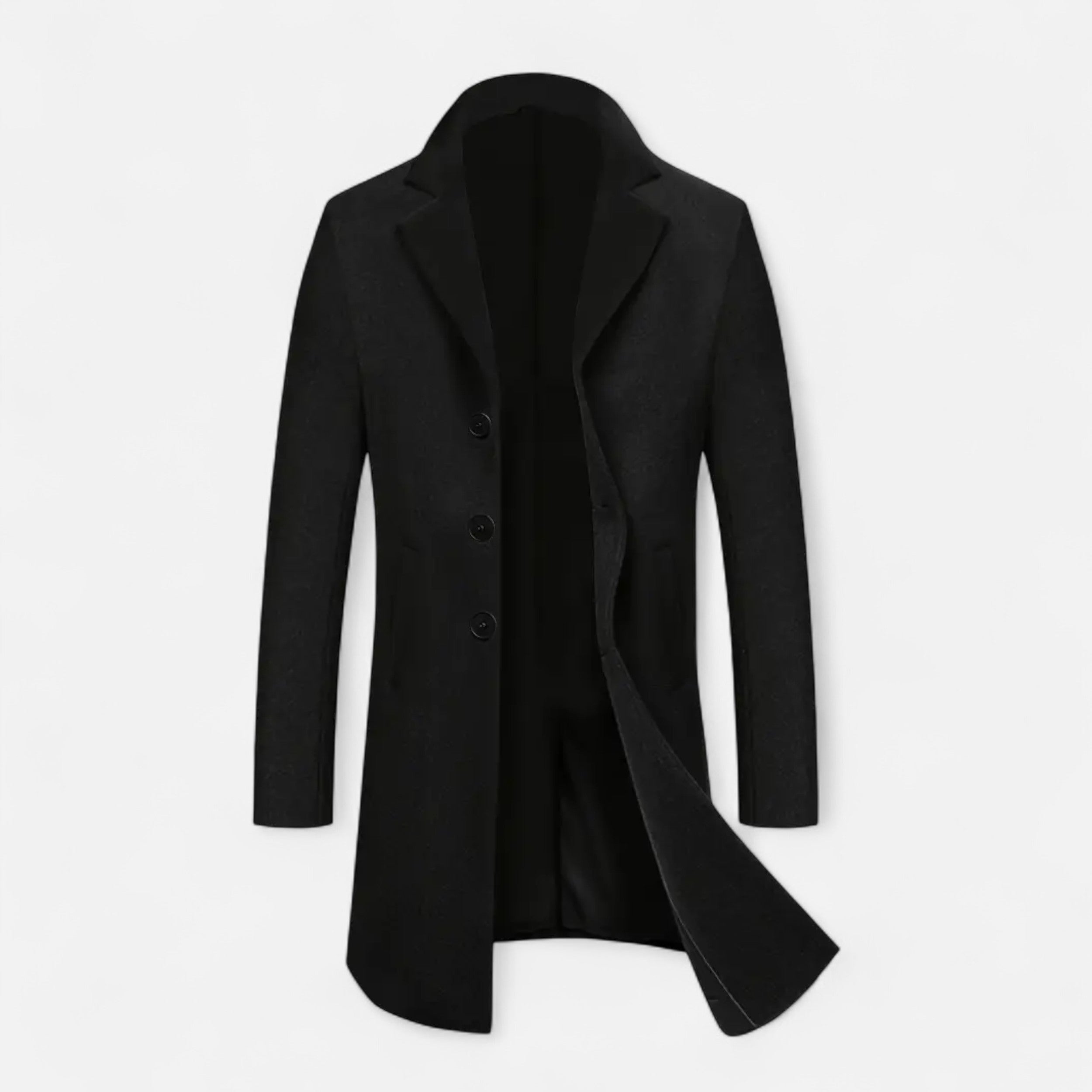 Abrigo Hombre Otoño Invierno Estilo Business Casual