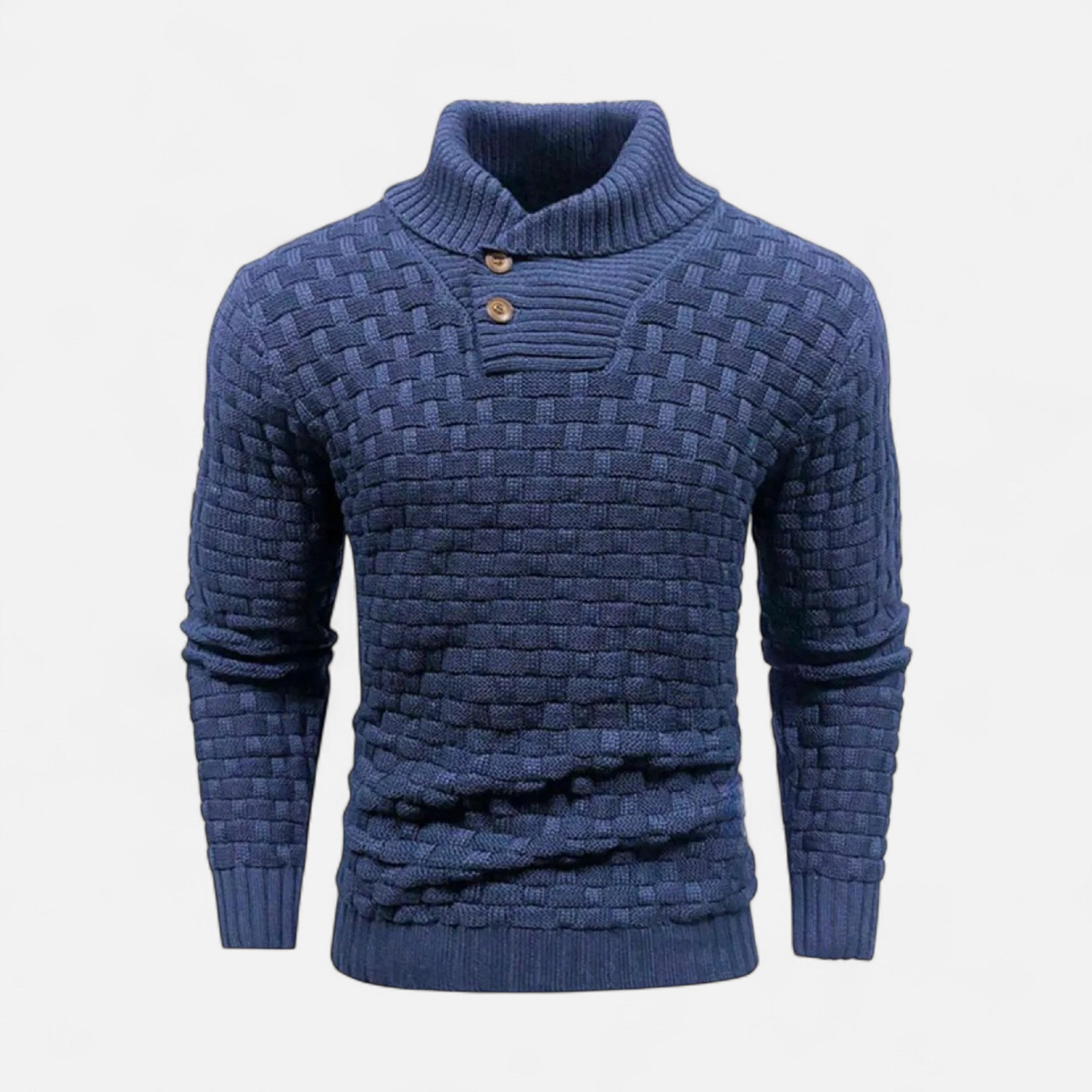 Jersey Hombre Invierno Cuello Alto Térmico