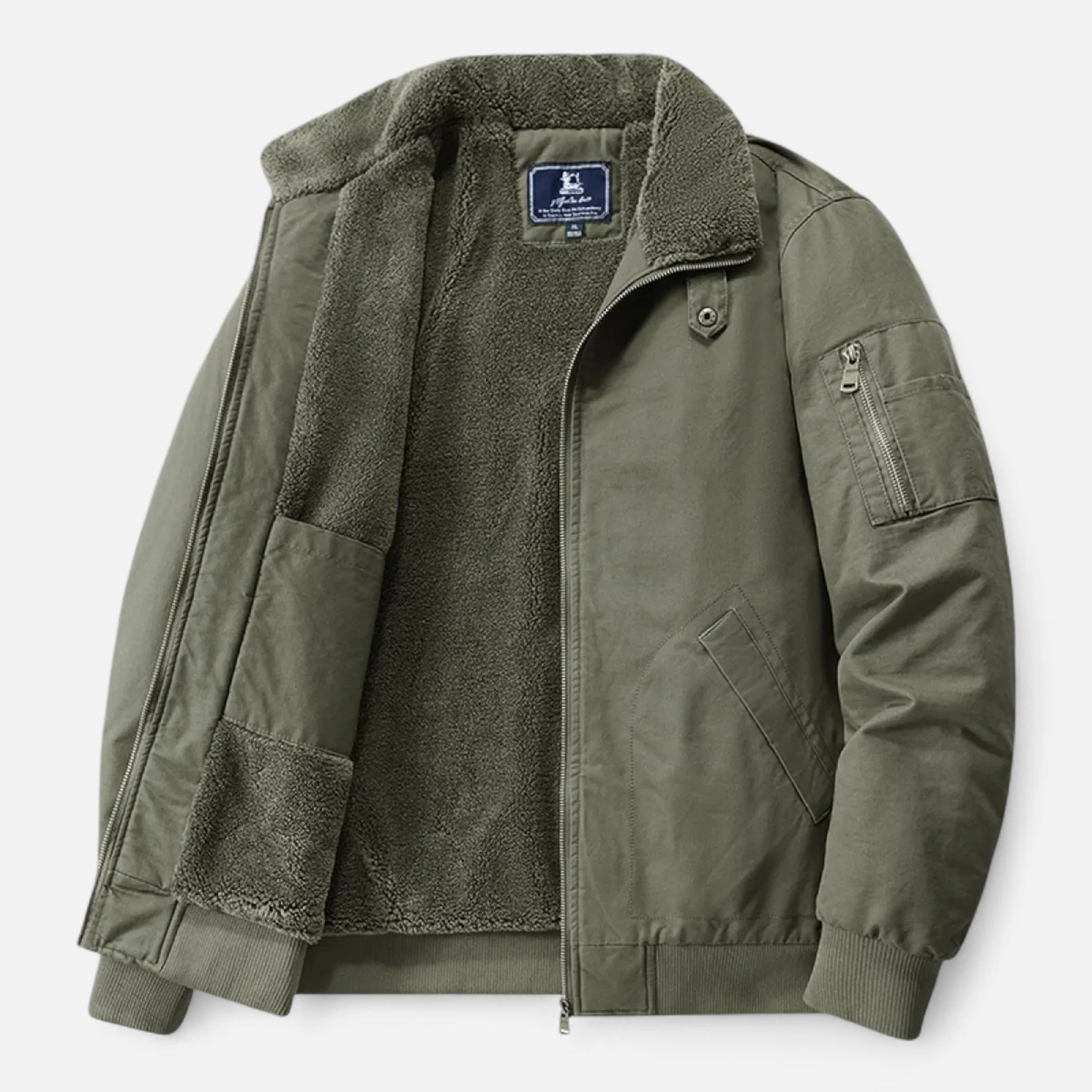 Chaqueta Hombre Invierno Algodón y Lana