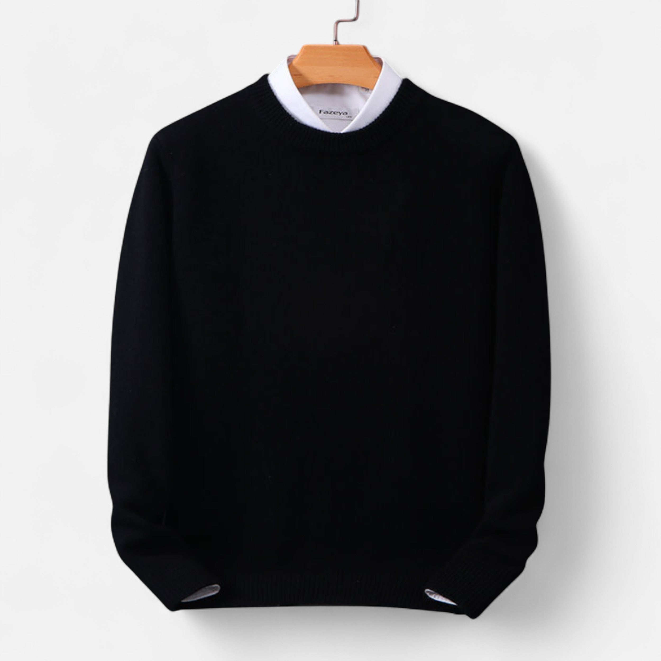 Jersey Hombre Elegante Corte Clásico Textura Fina