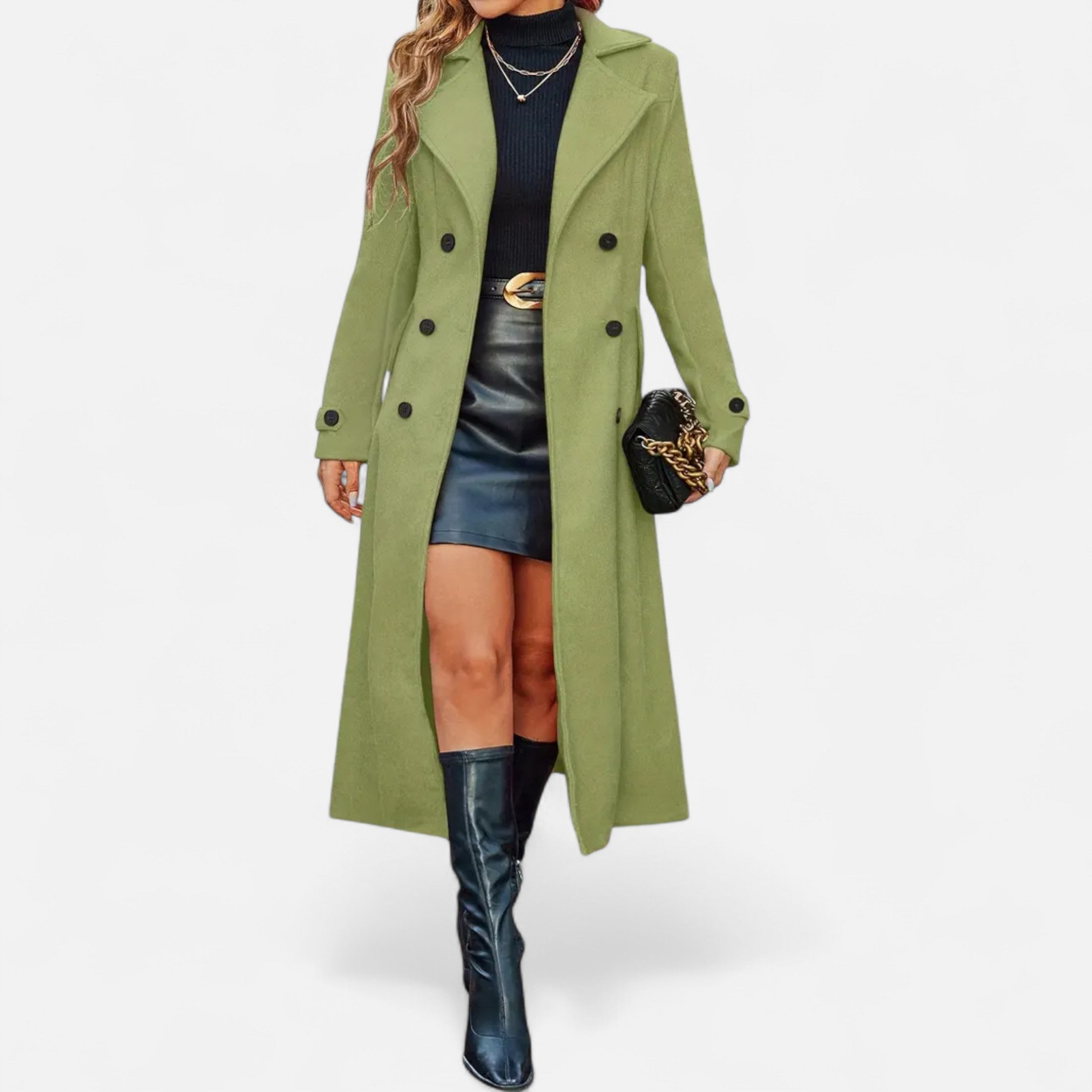 Abrigo Largo de Invierno para Mujer
