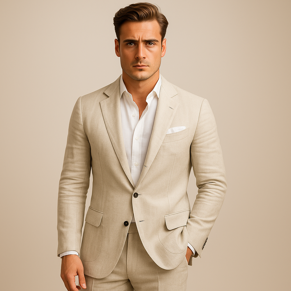 Blazer uomo — taglio slim leggero — eventi