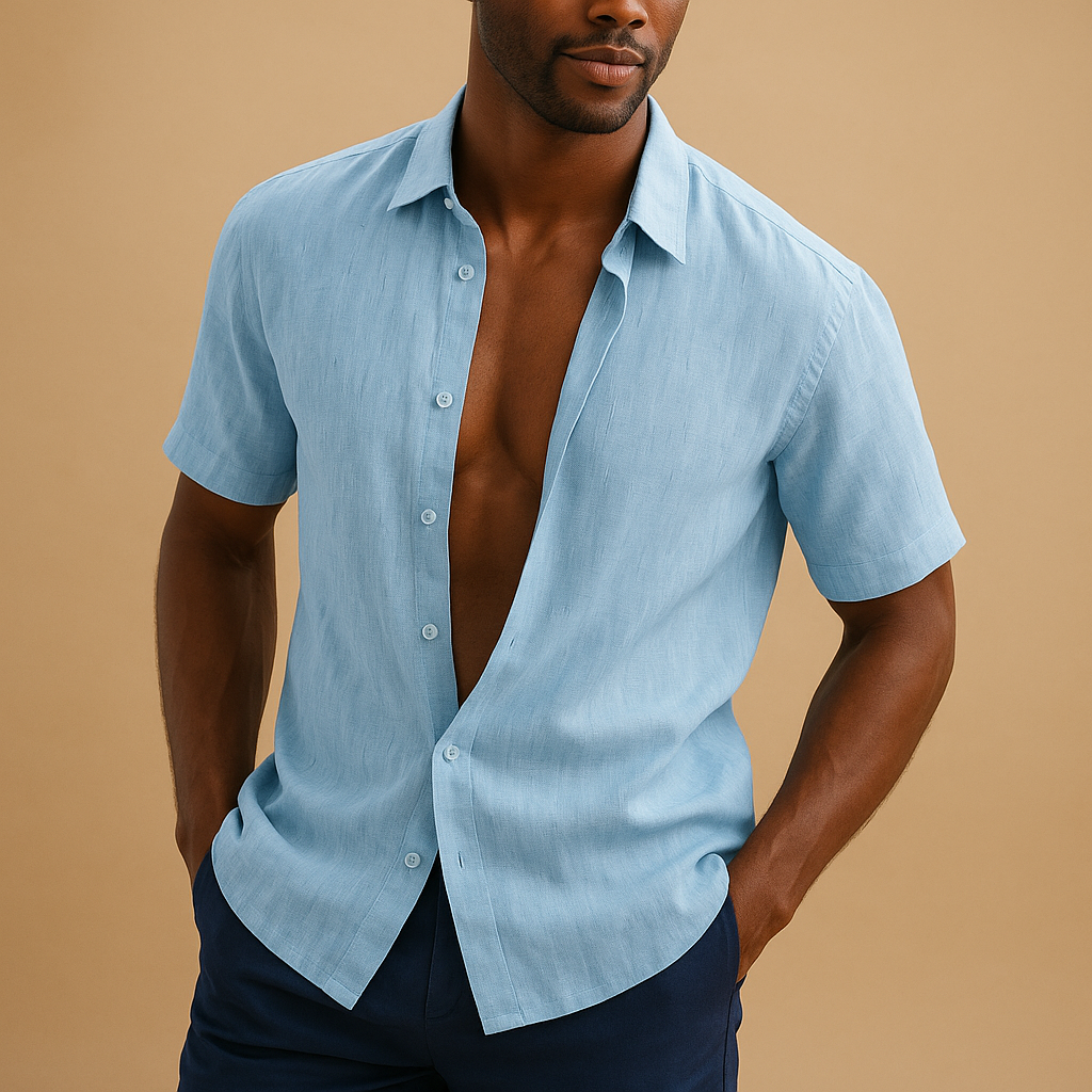 Camisa de Manga Larga Transpirable para Hombre