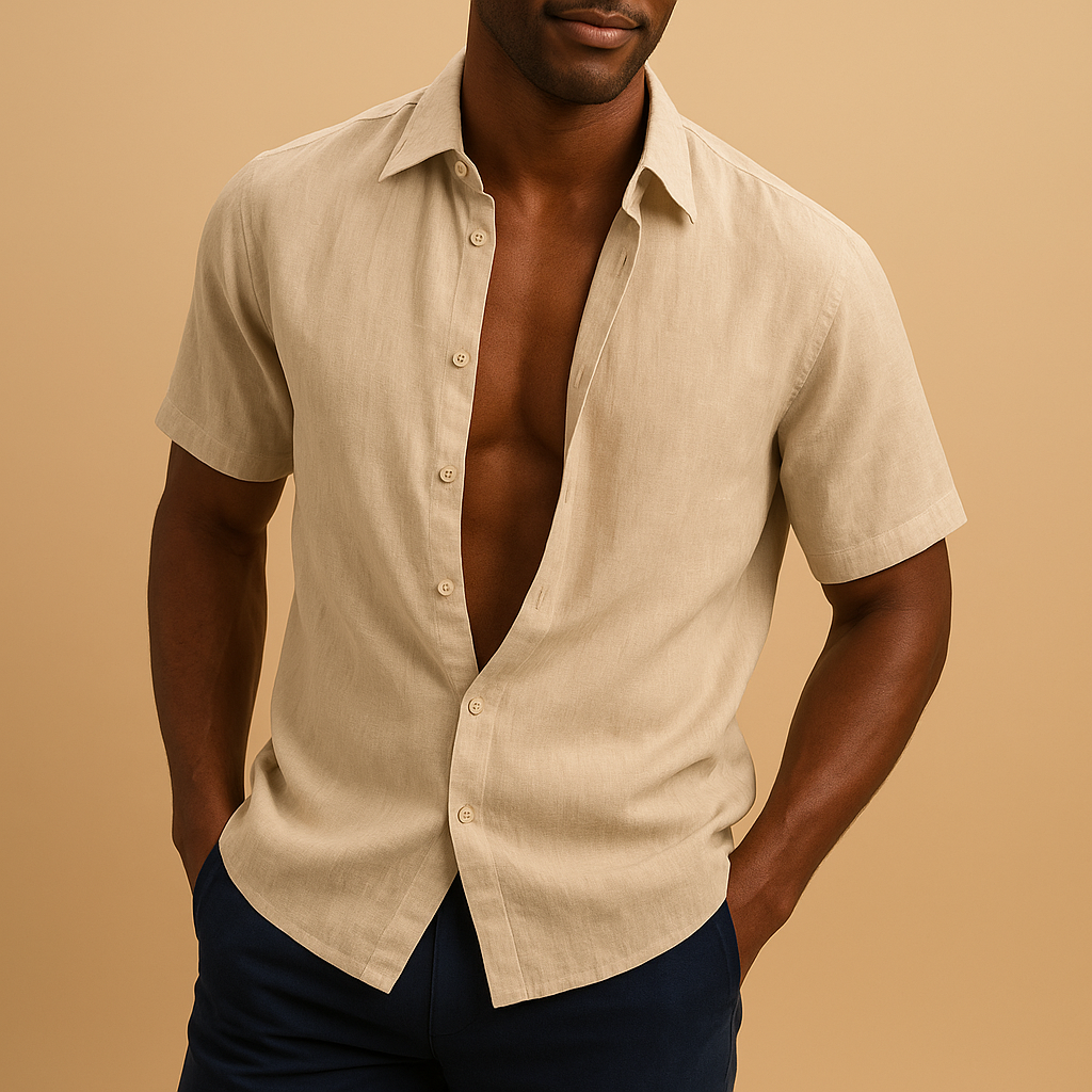 Camisa de Manga Larga Transpirable para Hombre