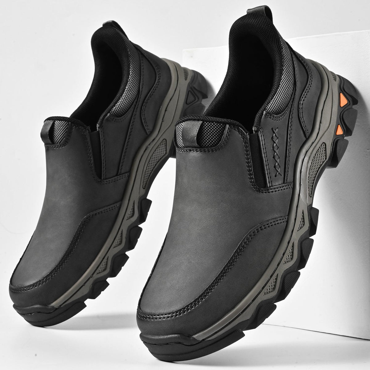 Zapatos de Cuero sin Cordones para Hombre con Suela Antideslizante