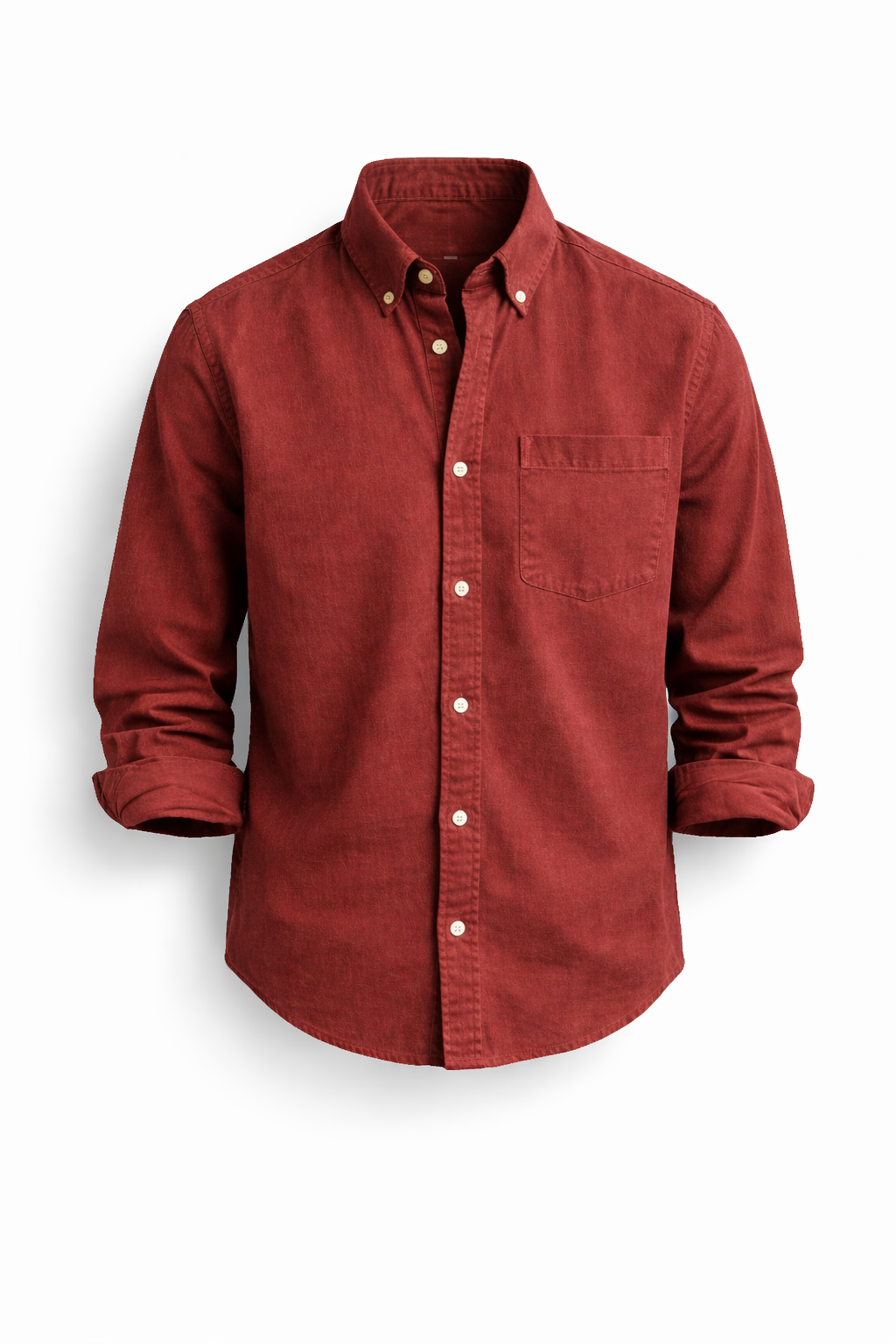 Camisa Casual para Hombre de Manga Larga