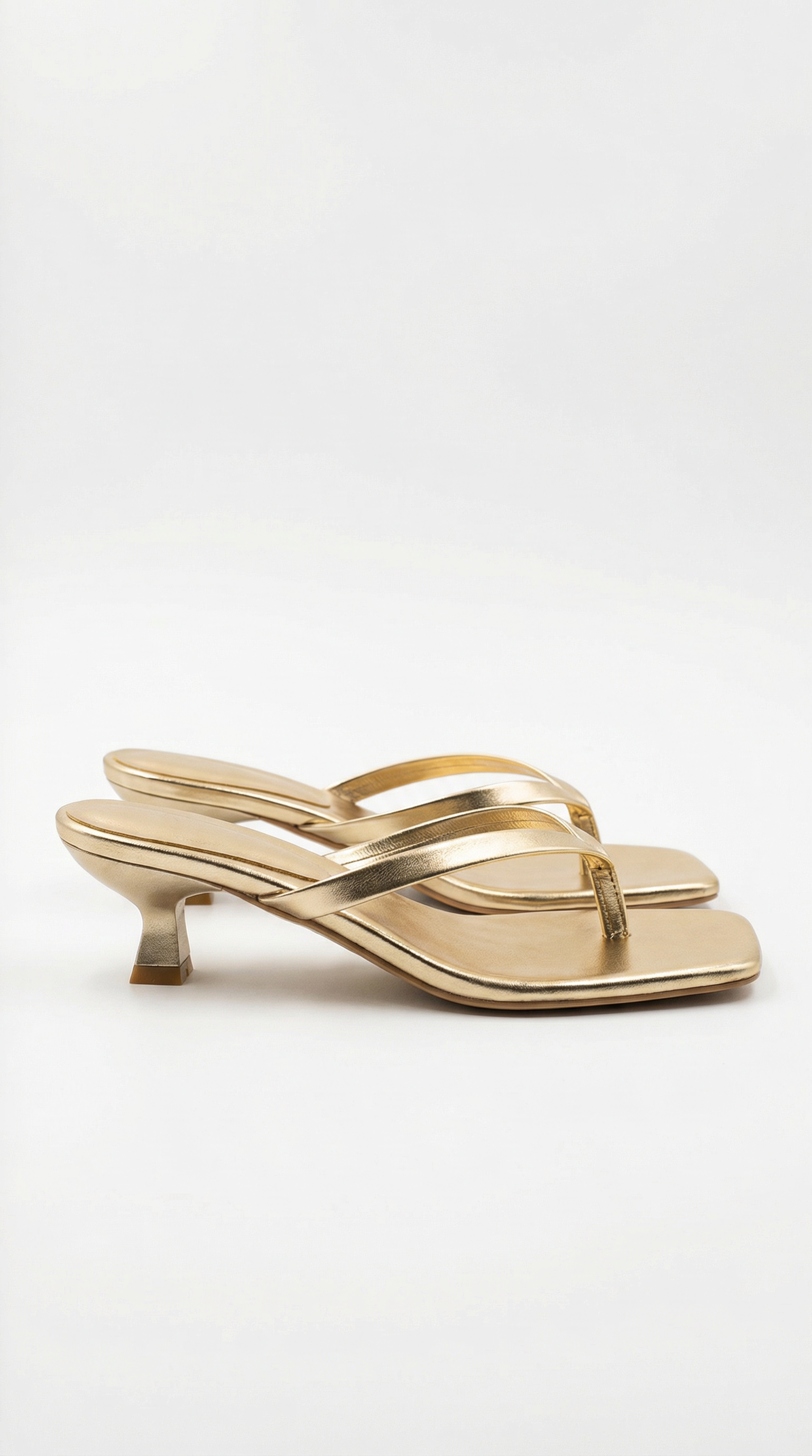 Sandalias de Tacón de Aguja Tipo Chancla con Punta Cuadrada y Tiras para Mujer