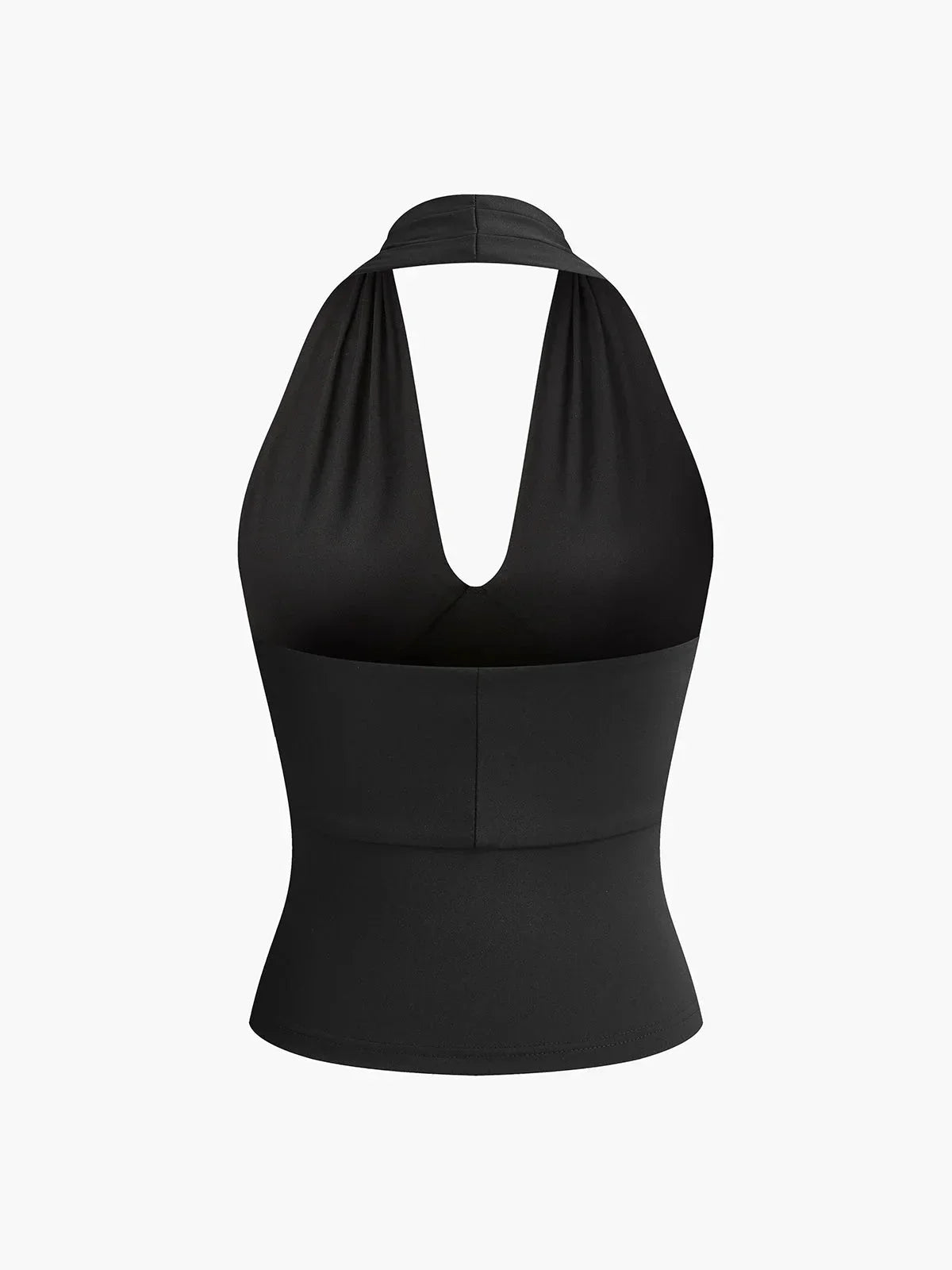 Haut dos nu femme | col croisé en V pour un usage quotidien