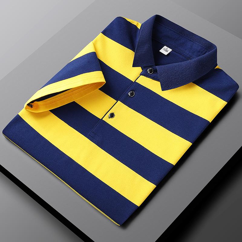 Polo para hombre en algodón piqué de corte regular — golf